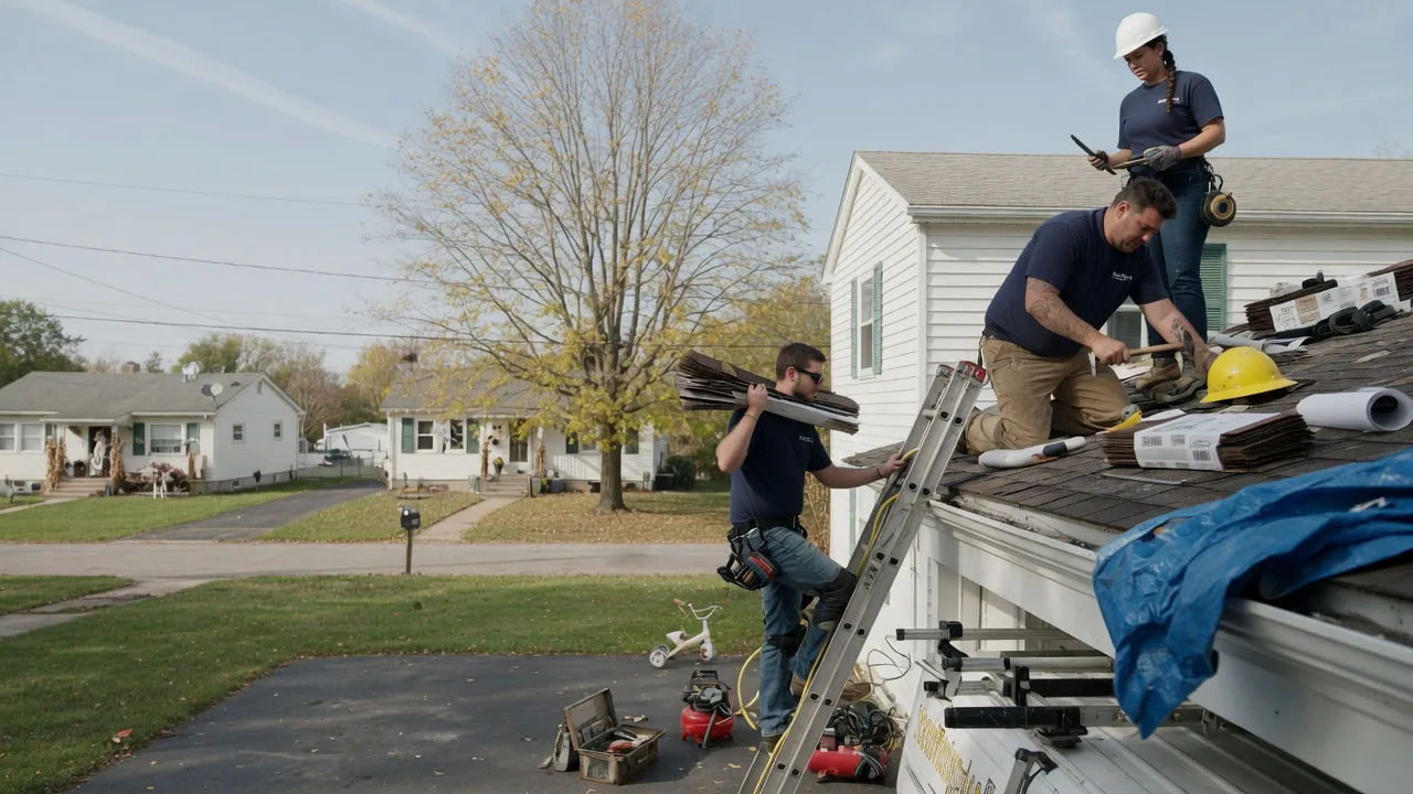 Local Roofing Contractors in Kampsville, IL near me